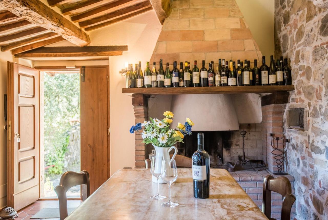 Appartamento Gemma Bianca-Tavoleto Castiglione d'Orcia Luaran gambar
