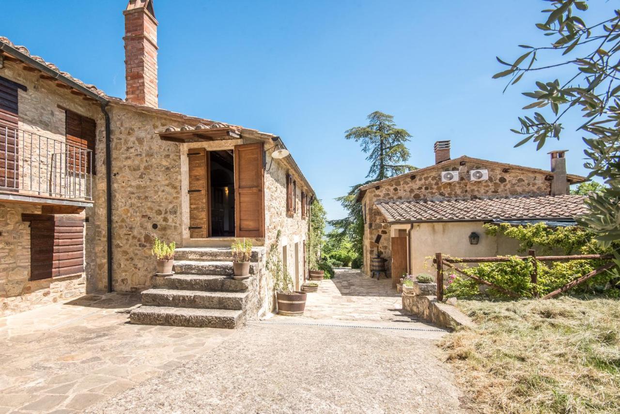 Appartamento Gemma Bianca-Tavoleto Castiglione d'Orcia Luaran gambar