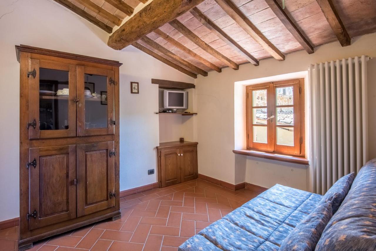 Appartamento Gemma Bianca-Tavoleto Castiglione d'Orcia Luaran gambar
