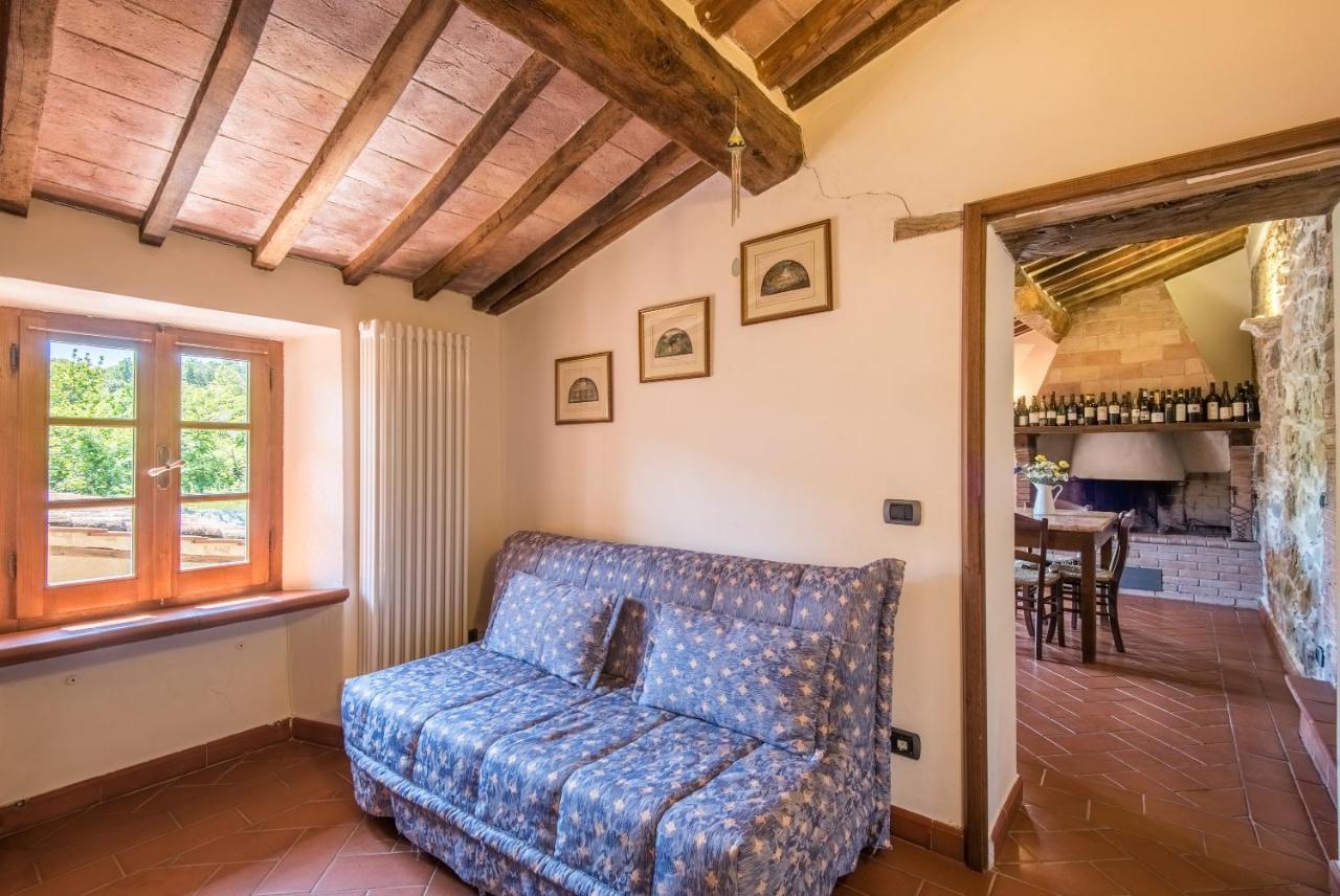 Appartamento Gemma Bianca-Tavoleto Castiglione d'Orcia Luaran gambar